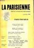 La parisienne - N°36 septembre 1956- revue - paris-tricheur -lettre d'un jeune homme a l'écrivain qu'il admire - réponse d'un écrivain au jeune homme ...