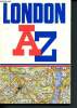 "Az london street atlas + dépliants ""underground journey planner""". Collectif