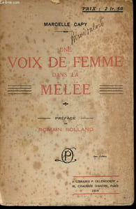 Une voix de femme dans la mêlée