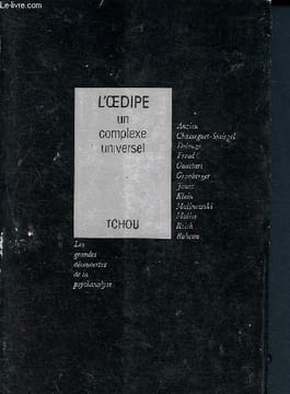 "L'oedipe un complexe universel - collection ""les grandes decouvertes de la psychanalyse""". Collectif