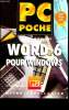 Pc poche - word 6 pour windows. Kaufer Mechthild, Collectif