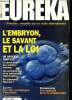 Eureka -N°65 mars 2001-L'embryon, le savant et la loi- fossiles: enquête sur un trafic international -la révolution des cellules souches- les 1er pas ...