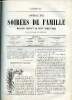 Journal des soirées de famille - 4 décembre 1859- Correspondance parisienne - un épisode de russie - jeune mère - enfant - pourquoi si tot- les ...