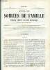 Journal des soirées de famille- 4 mars 1860 - Clémence - sur le careme - cours familier d'économie élégante - chanteurs de salons - le rêve de mon ...