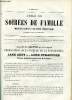 Journal des soirées de famille- 11 mars 1860- Conférence de notre dame - peintres français- avocats célébres - le serpent jaune- origine de quelques ...
