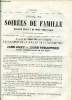 Journal des soirées de famille- 18 mars 1860- Les papillons du chevalier de boufflers- la légende de saint crépin- le guet de herrnhut- les victoires ...