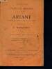 Ariane - opéra en cinq actes- musique de J. Massenet. Mendès Catulle