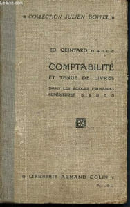 Comptabilité et tenue de livres dans les écoles primaires supérieures - Collection julien boitel - 12éme édition