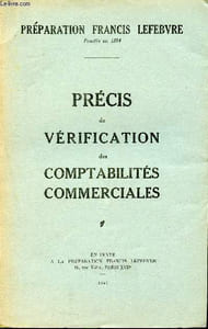Précis de vérification des comptabilités commerciales - préparation Francis Lefebvre fondée en 1894