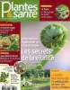 Plantes et santé - N°138 - septembre 2013- Alimentation, hygiène de vie, phytothérapie : les secrets de la vitalité - le jardin des vertueux, un ...