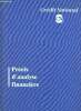 Précis d'analyse financiere. Collectif