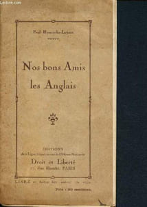 Nos bon amis les anglais