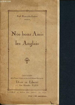 Nos bon amis les anglais. Hyacinthe-Loyson Paul
