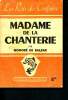 Madame de la chanterie - le roi des conteurs - collection dauphine - l'envers de l'histoire contemporaine N°20. Balzac honore (de)