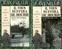 Il vous suffira de mourir - 2 volumes : Tome 1 Motel des Forges + Tome 2Le brame du cerf - Une enquête de Mary Lester au lac de guerlédan. Jean ...