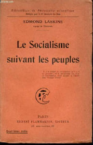 "Le socialisme suivant les peuples - ""bibliothèque de philosophie scientifique"""
