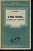 L'histoire, science du concret - nouvelle encyclopedie philosophique N°39. Dardel Eric