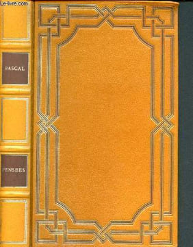 Pensees - texte etabli par léon brunschvicg. Pascal