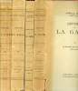 Histoire La Gaule - 4volumes : tome III - tome IV, tome V, tome VI- la conquete romaine et les 1ere invasions germaniques - le gouvernement de rome - ...