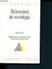 Dictionnaire de sociologie - collection cursus. Ferreol gilles, cauche philippe, duprez jean marie