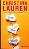 Love and other words - Collection Hugo Poche n°229. Lauren Christina