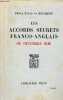 Les accords secrets Franco-anglais de décembre 1940.. Prince Xavier de Bourbon