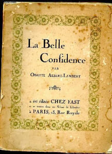 La Belle Confidence. Exemplaire n°279/288 sur papier vélin.
