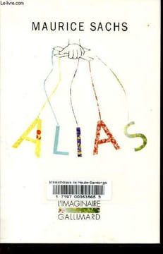 Alias - Collection L'imaginaire.. Sachs Maurice