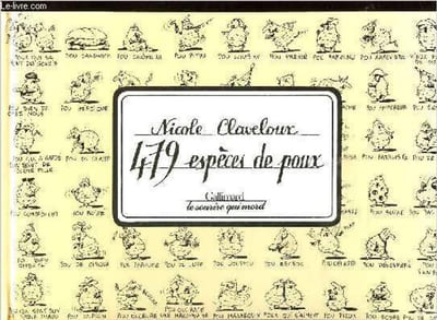 479 espèces de poux.