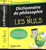 Pack collector: La philosophie pour les nuls + Dictionnaire de philosophie pour les nuls.. Godin Christian