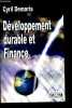 Développement durable et Finance.. Demaria Cyril