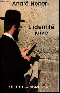 L'identité juive - Collection Petite bibliothèque Payot n°198.