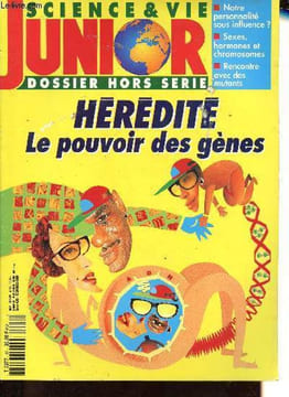 Revue: Science & Vie Junior n°18 octobre 1994 Dossier Hors-Série: Hérédité, le pouvoir des gènes - Tous semblables, tous différents - Je sui petit, ...