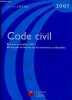 Code civil - 2007 26e édition.. Lucas André