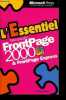 Microsoft FrontPage 2000 & FrontPage Express - Collection L'essentiel.. Nelson Stephen L.