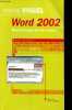 Word 2002 - Collection Poche Visuel.. Heudiard Servane