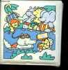 Livre d'enfant pour le bain plastifié.. Anonyme