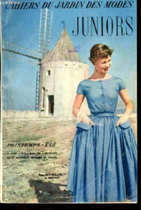 Cahier du jardin des modes n°94 mars 1955 - Juniors - Printemps été -