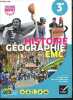 Histoire Géographie 3e (cycle 4) - Manuel de l'élève.. Ivernel, Villemagne, Hubac, Collectif