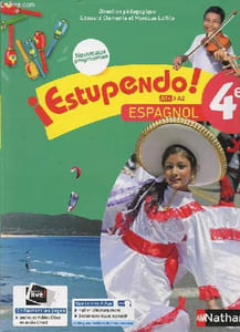 Espagnol 4e - Estupendo ! A1+-A2 - Manuel élève + Cahier d'activités (2 volumes).