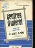 Centres d'intérets pour les moins de huit ans n°1 septembre 1960 série A : La poire un fruit d'automne.. Collectif