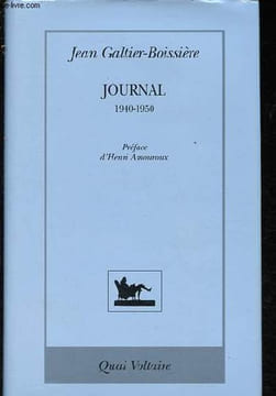 Journal 1940-1950.. Galtier-Boissière Jean