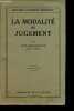 La modalité du jugement - Collection Bibliothèque de philosophie contemporaine.. Brunschvicg Léon