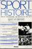 Sport Histoire revue internationale des sports et des jeux n°3 1999 : Sport et identité - De Samouraï à l'athlète: l'essor du judo en France - Le ...