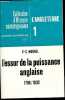 L'Angleterre, Tome 1: L'essor de la puissance anglaise 1760-1832 - Collection d'Histoire contemporaine - Dédicacé par l'auteur.. Mougel ...