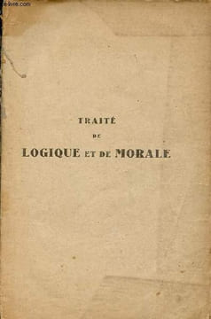 Traité de logique et de morale.. Canguilhem G., Planet C.