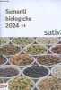 Sementi biologiche 2024 - Sativa. Collectif