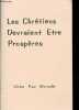 Les Chrétiens devraient être prospères.. Wierwille Victor Paul