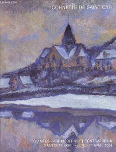 Catalogue de Vente aux enchères: Estampes Samedi 24 avril 2004 - Art moderne et contemporain Lundi 26 avril 2004.