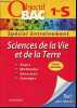 Objectif Bac 1re S spécial entrainement - Sciences de la Vie et de la Terre.. Camara Christian, Gaston Claudine